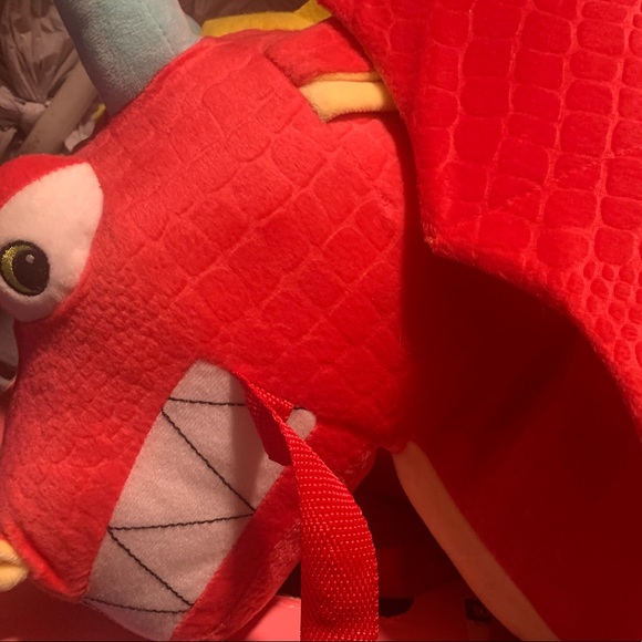 Toddler Red Dragon Rider Halloween Costume New - Picture 3 of 3